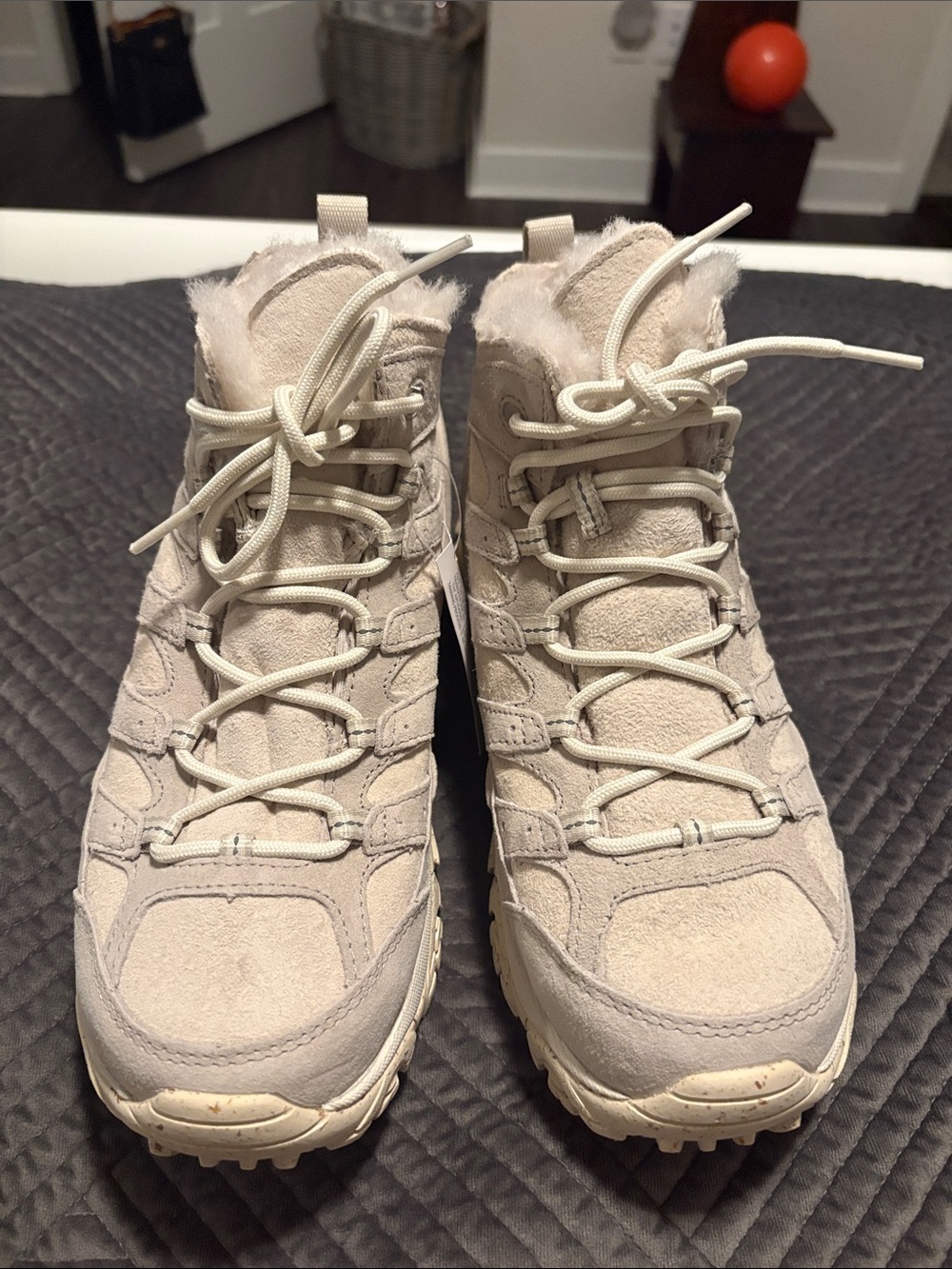 NWT Merrell Moab 2 Decon Mid Cozy Luxe Hiking Boots - Size 7 - Picture 4 of 9